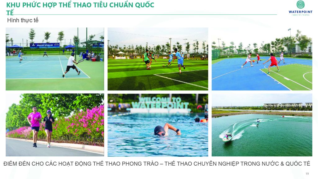 Long An: Nhiều dự án bất động sản cao cấp hạng sang mở bán kéo mặt bằng giá lên cao 2 Tiện ích Waterpoint Bến Lức