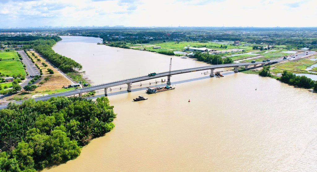 Cầu Cần Giuộc (Long An) sẽ khánh thành vào cuối tháng 8/2023 1 Cầu Cần Giuộc (Long An) sẽ khánh thành vào cuối tháng 8/2023