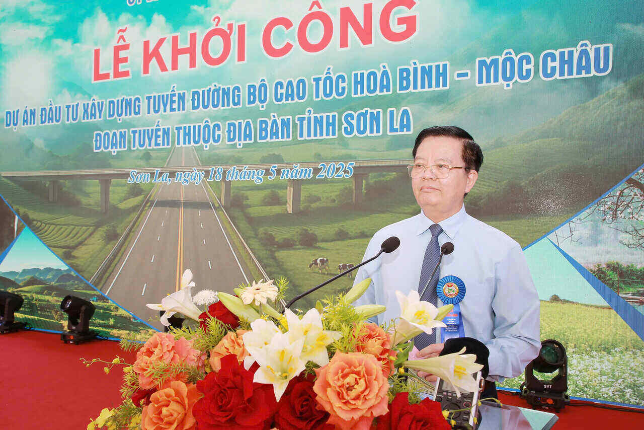 Khởi công cao tốc Hòa Bình - Mộc Châu đoạn qua Sơn La 2 Khởi công cao tốc Hòa Bình - Mộc Châu đoạn qua Sơn La