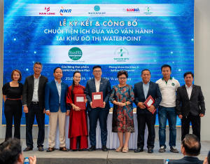 Nam Long ký kết vận hành chuỗi tiện ích tại Waterpoint
