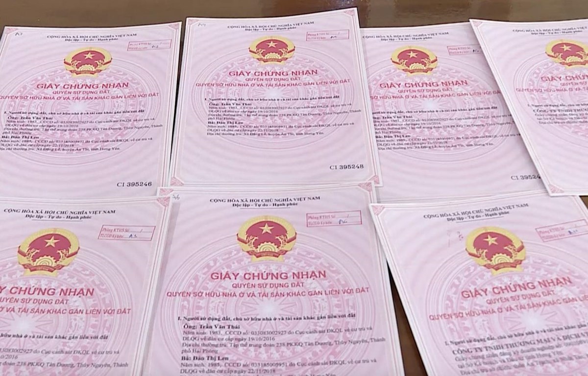 TP.HCM đẩy nhanh cấp sổ hồng cho người dân 3 Đề xuất cấp sổ hồng điện tử, tích hợp với căn cước công dân